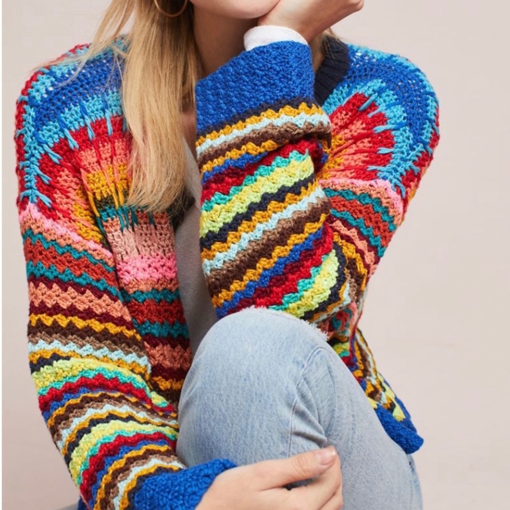Betty knit cardigan, sm, MOTH from Anthropologie